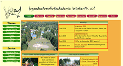 Desktop Screenshot of brueckentin.de